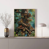 Puzzles en bois de gnome des forêts 1000 pièces